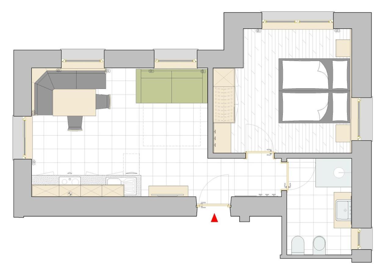 Niciora Apartment Бадия Екстериор снимка